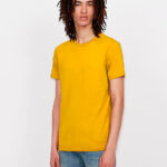 Camiseta Básica Cuello Redondo - RayBasics Prime Color Mostaza 01